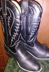 Express Rider Trivette black cowboy boots